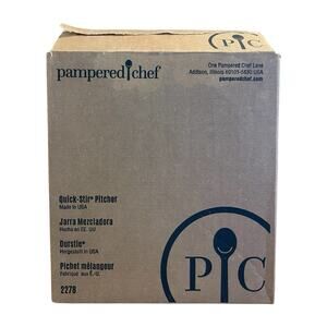 Pampered Chef Quick Stir 2 QT Mixing Pitcher #2278 NOB